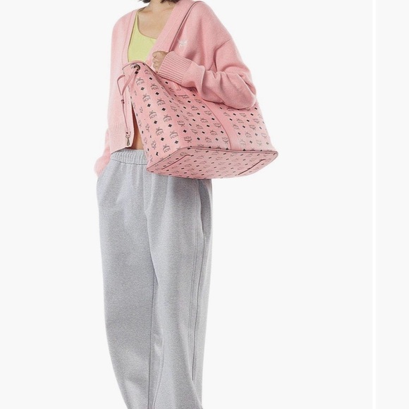 MCM LIZ VI shopper tote soft pink - Picture 4 of 16